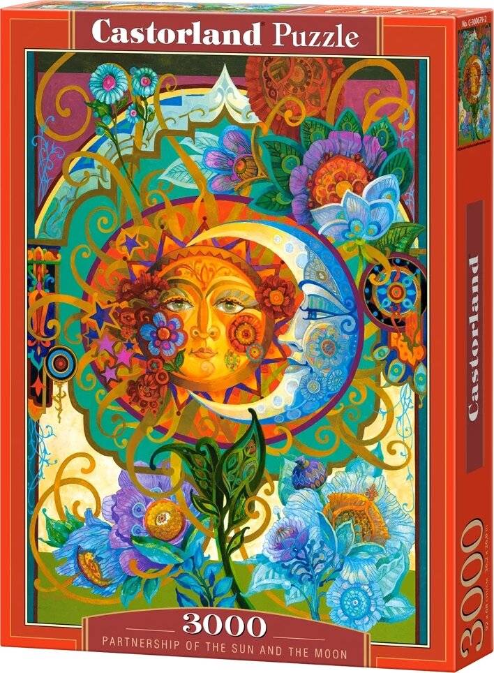 CASTORLAND Puzzle Sonne und Mond 3000 Teile