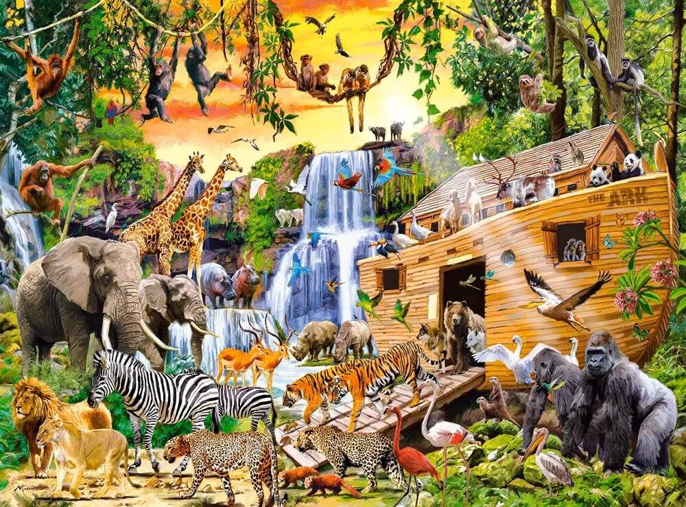 CASTORLAND Puzzle Arche Noah 3000 Teile