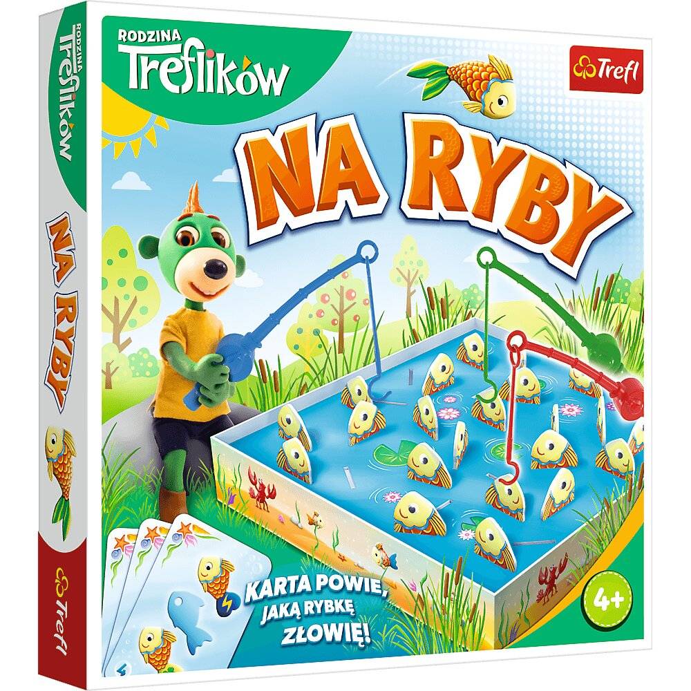 TREFL 01963 Gra Na ryby Rodzina Treflikó w