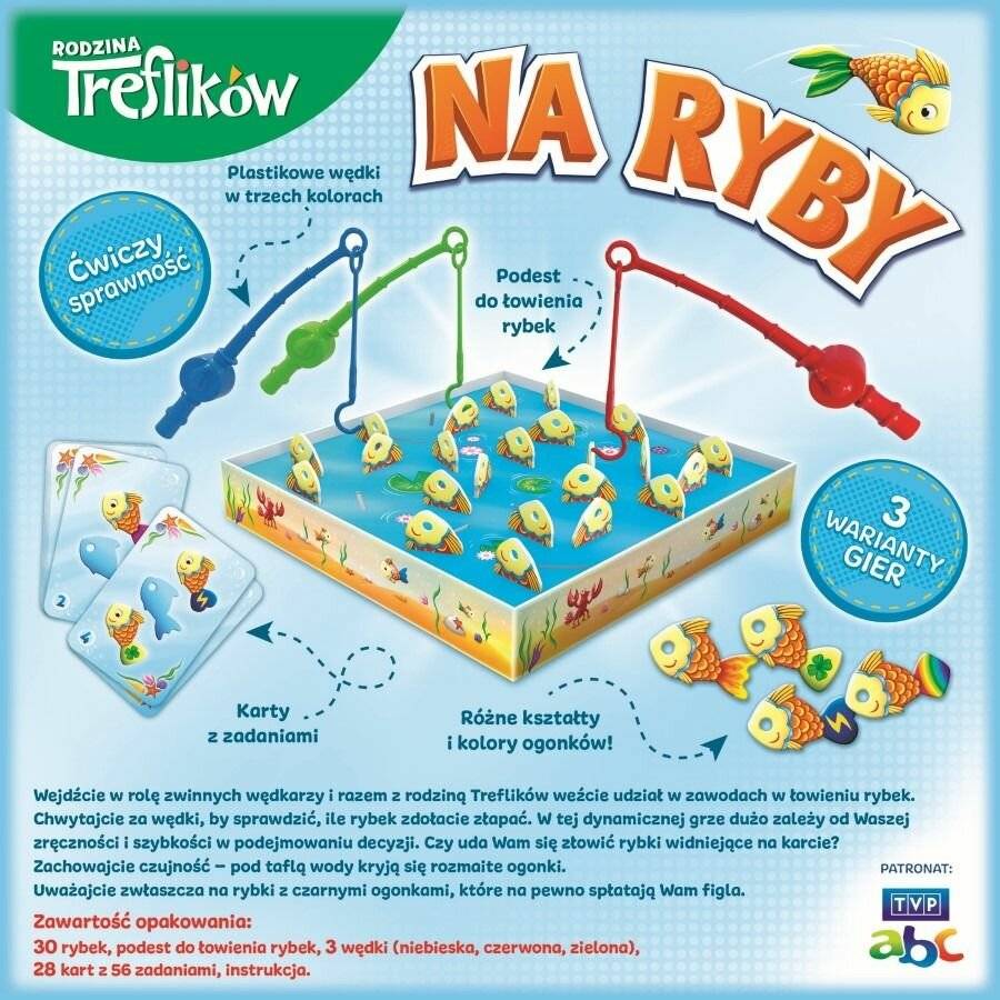 TREFL 01963 Gra Na ryby Rodzina Treflikó w