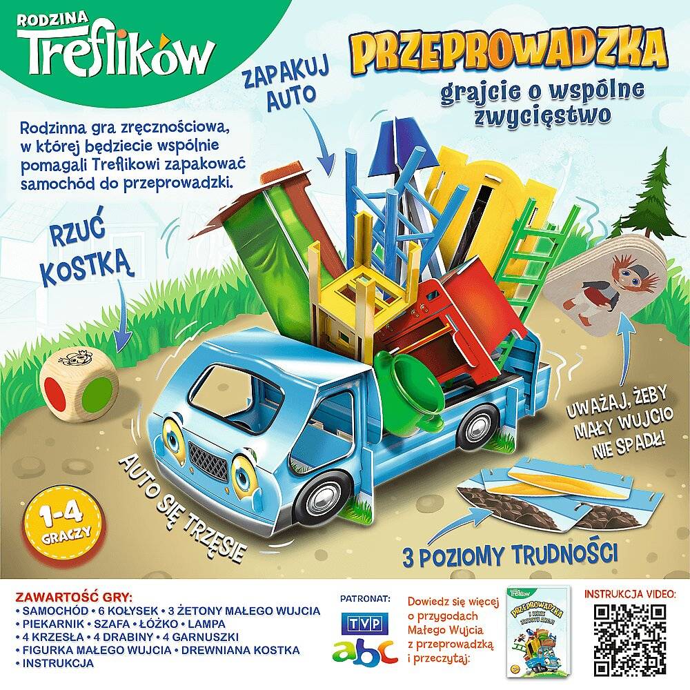 TREFL 02071 Przeprowadzka z Rodziną Treflikó w