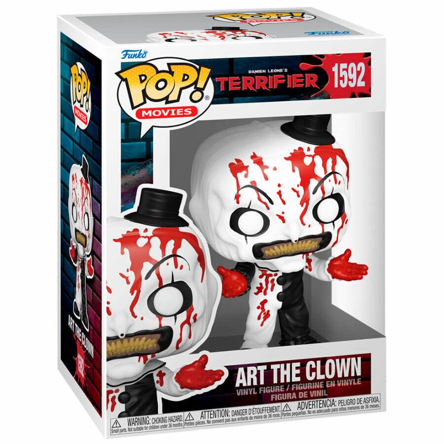 Terrifier 2 POP! Movies Vinyl Figur Art the Clown(BD) 9 cm