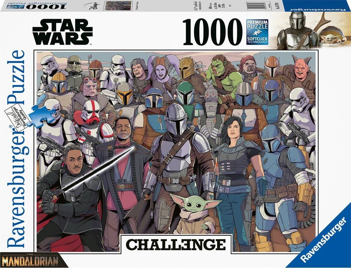 Puzzle Challenge Star Wars Mandalorian (1000 Teile)