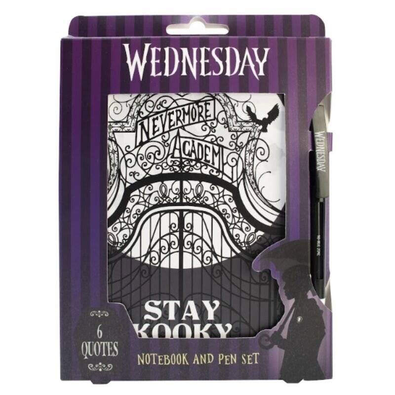Blue Sky Studios Wednesday - Notizbuch Set