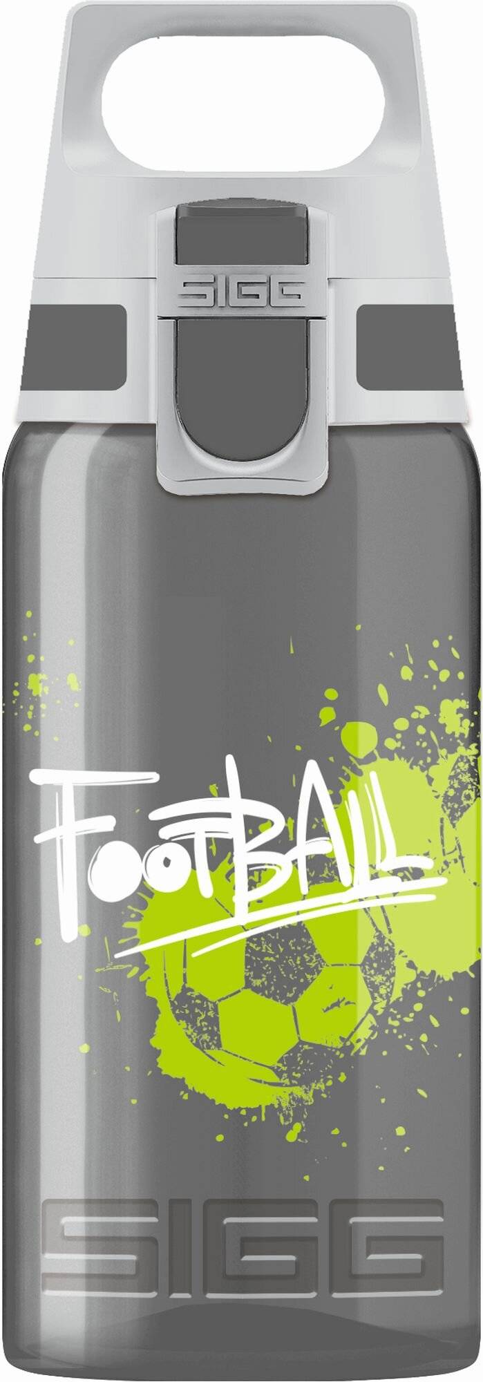 Trinkflasche Viva One Football Tag 0,5L (Grau)