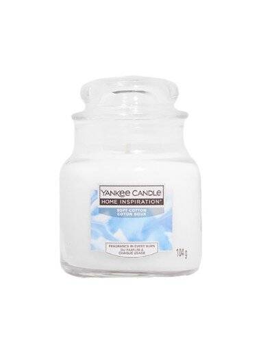 Duftkerze Home Inspiration klein Soft Cotton 104 g