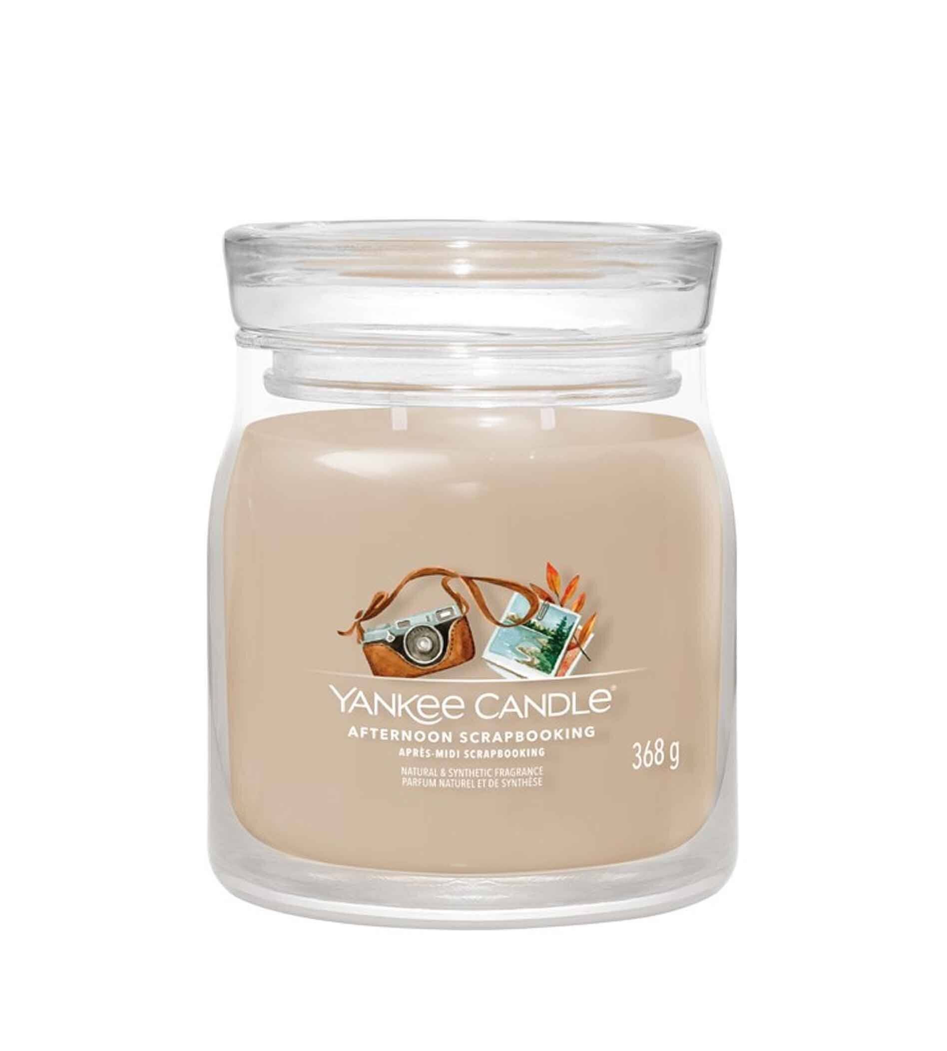 Yankee Candle Afternoon Scrapbooking Signatur Kerze Medium 368g