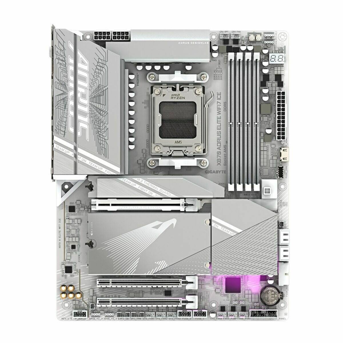 Gigabyte X870 A ELITE WF7 ICE G10, (X870,AM5,ATX,DDR5)