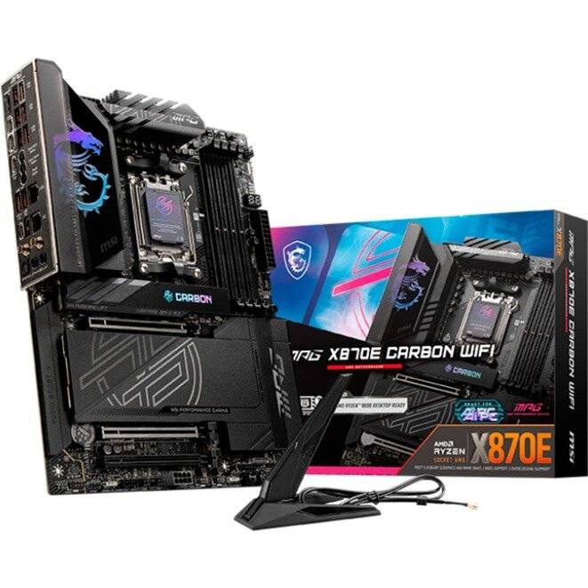 MSI MPG X870E Carbon WiFi, (X870E,AM5,ATX,DDR5)