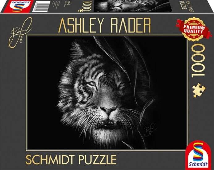 Ashley Rader: Wilderness - Tiger, Im Zeichen Der Freiheit (1000 Teile)