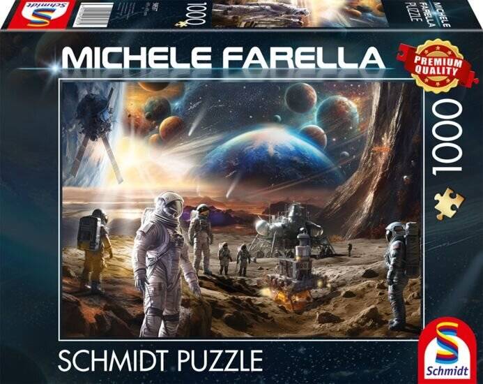 Michele Farella: Unendliche Welten - Raumfahrtmissionen (1000 Teile)