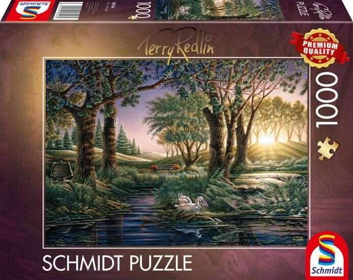 Terry Redlin: Morgenzauber Am Teich (1000 Teile)