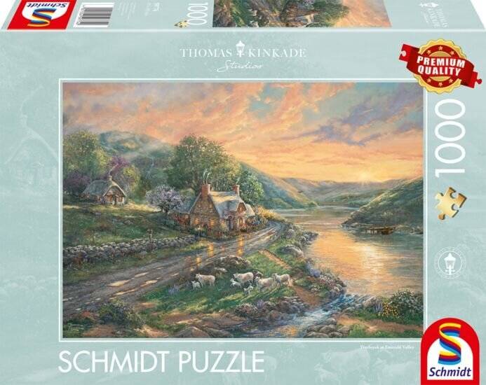 Thomas Kinkade Studios: Tagesanbruch Im Emerald Valley (1000 Teile)
