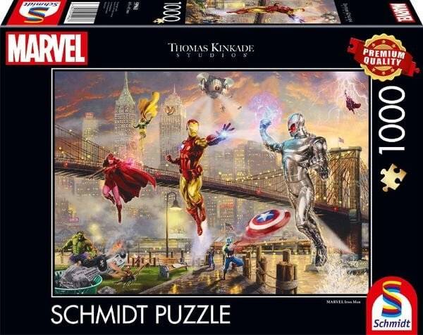 Thomas Kinkade Studios: Marvel - Iron Man (1000 Teile)