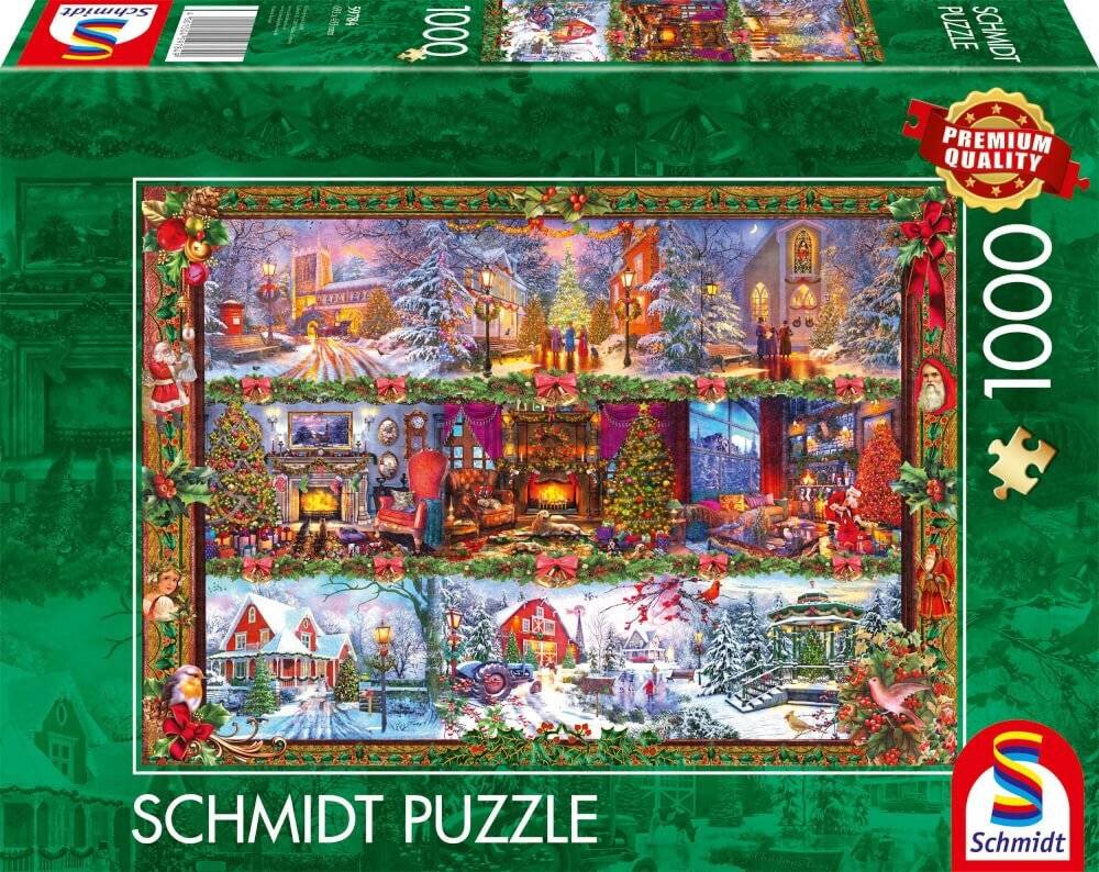 Fröhliche Weihnachtszeit (1000 Teile)