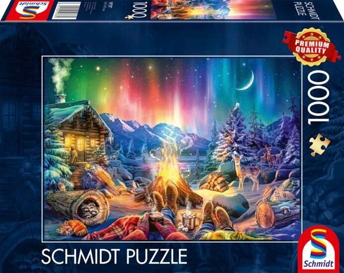 Lagerfeuerromantik Unterm Sternenhimmel (1000 Teile)