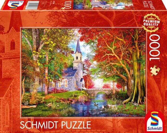 Kapelle Im Herbstzauber (1000 Teile)