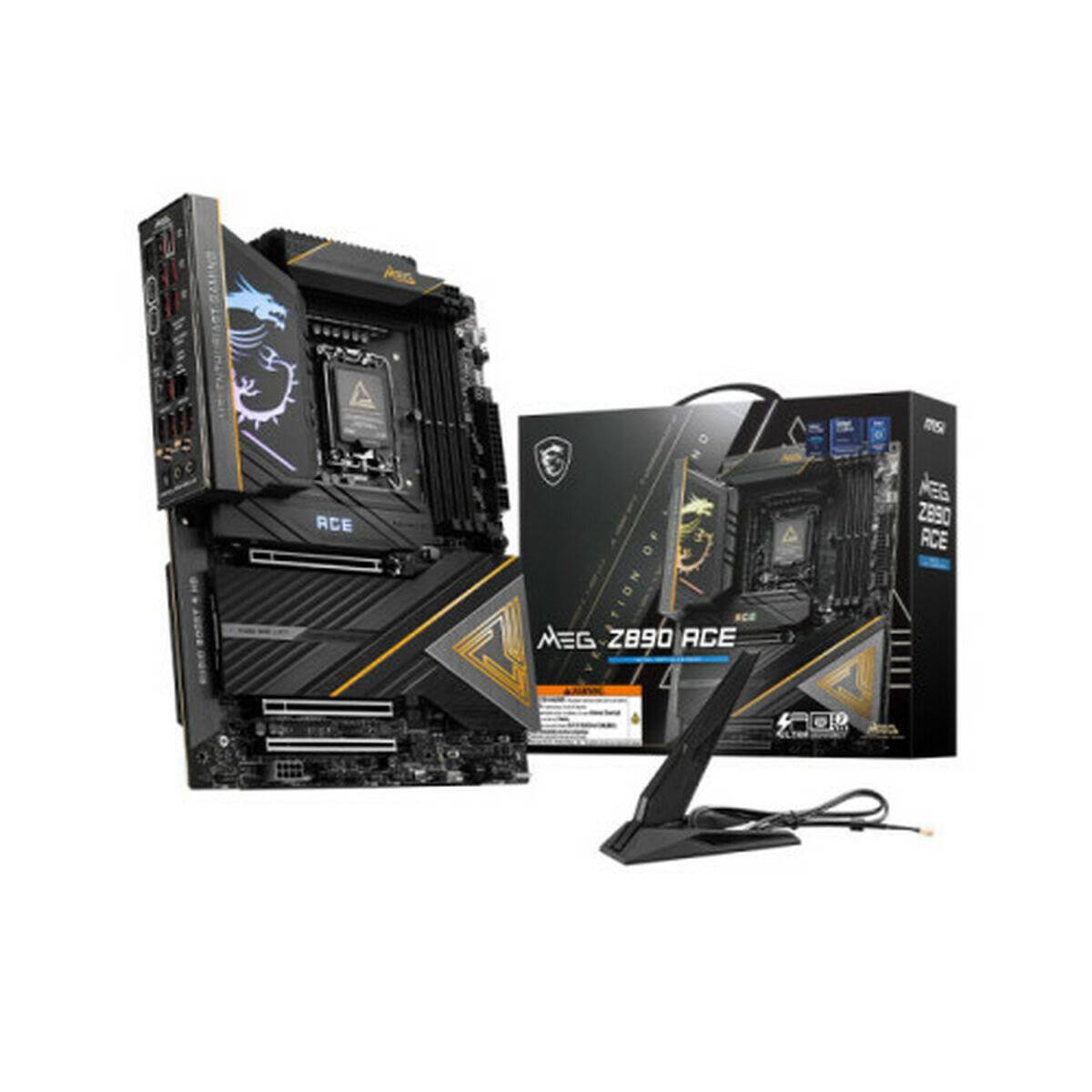 MSI MEG Z890 ACE, Mainboard (schwarz/goldgelb)
