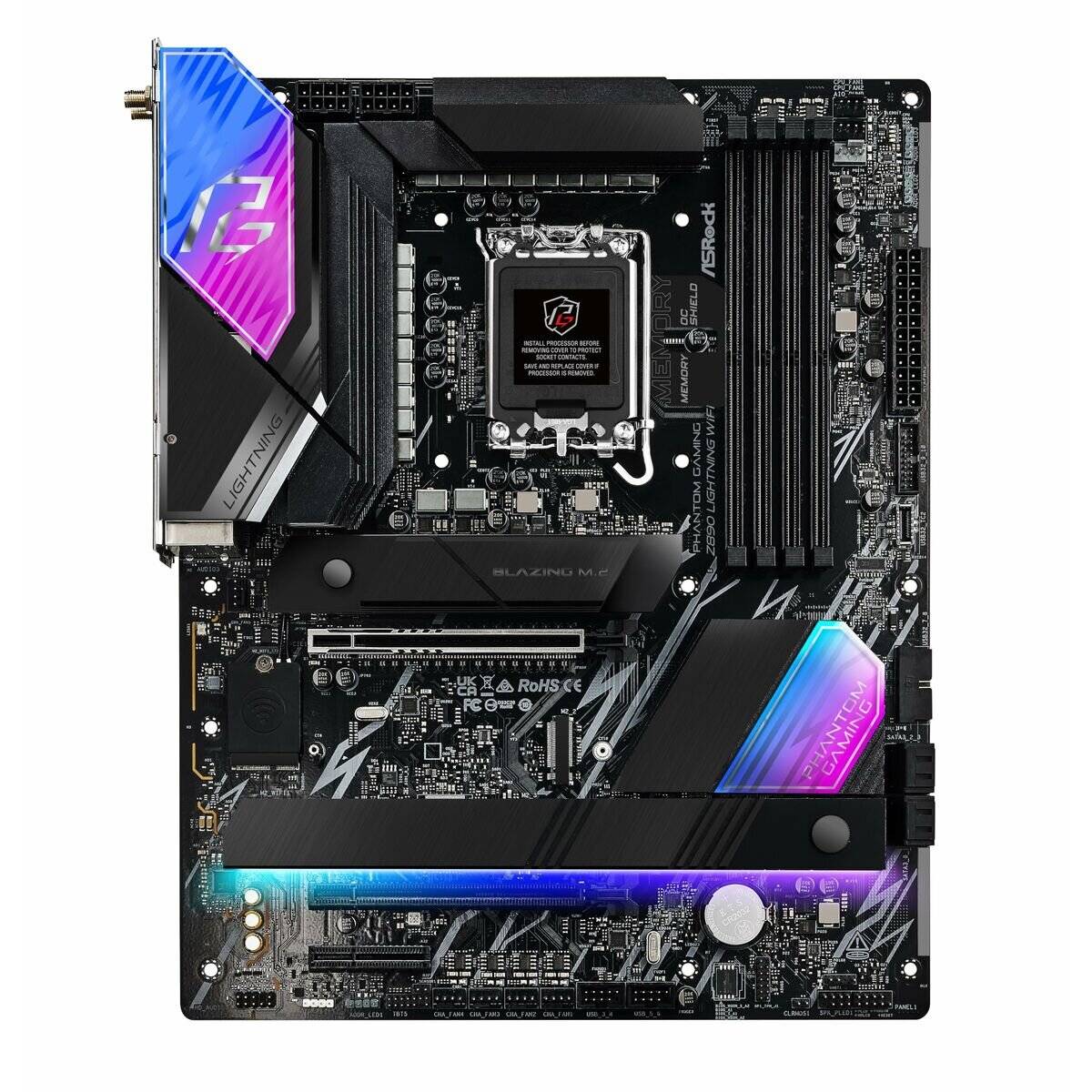 ASRock Z890 Lightning WiFi, 1851 ATX, DDR5 retail