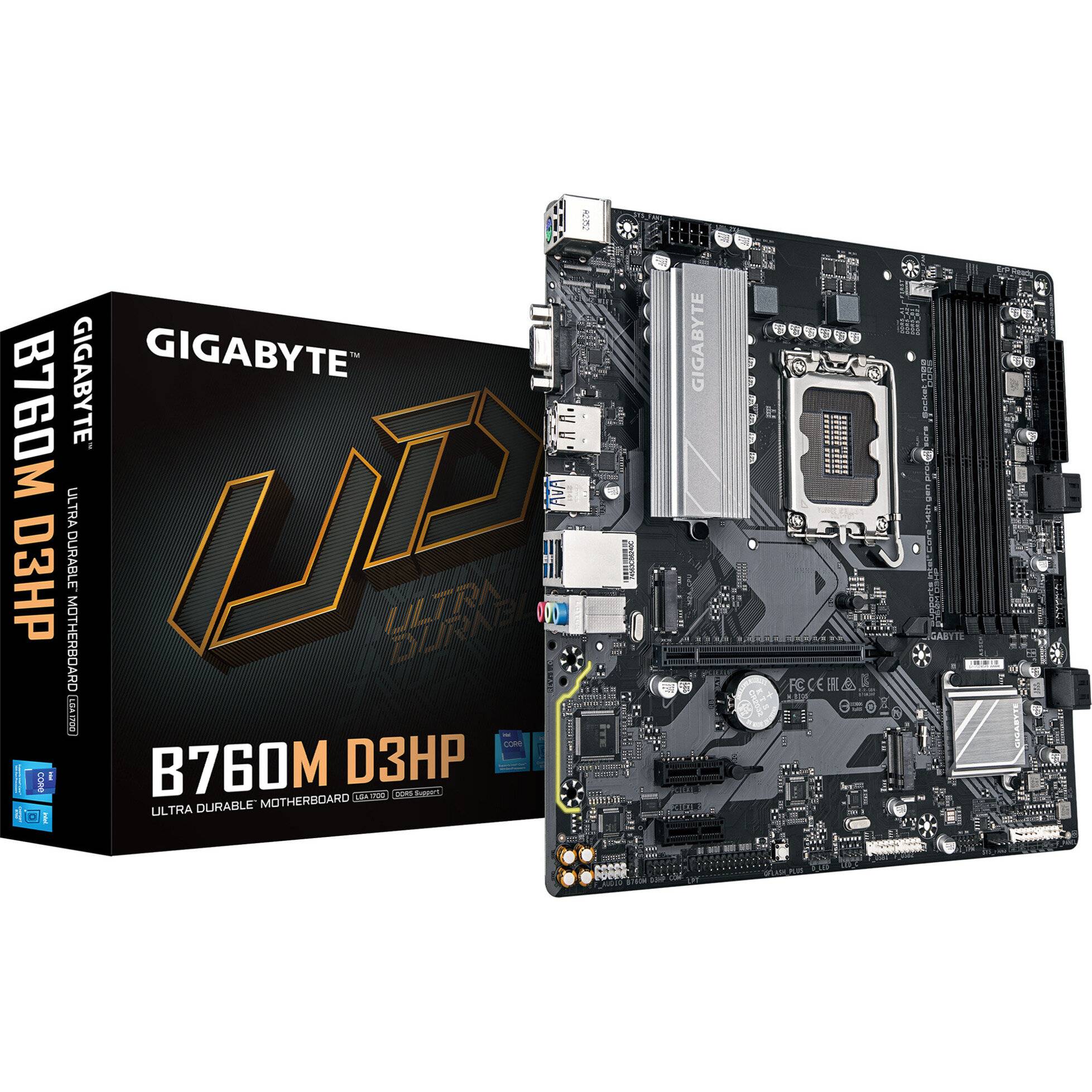 Gigabyte B760M D3HP, (B760,S1700,mATX,DDR5)