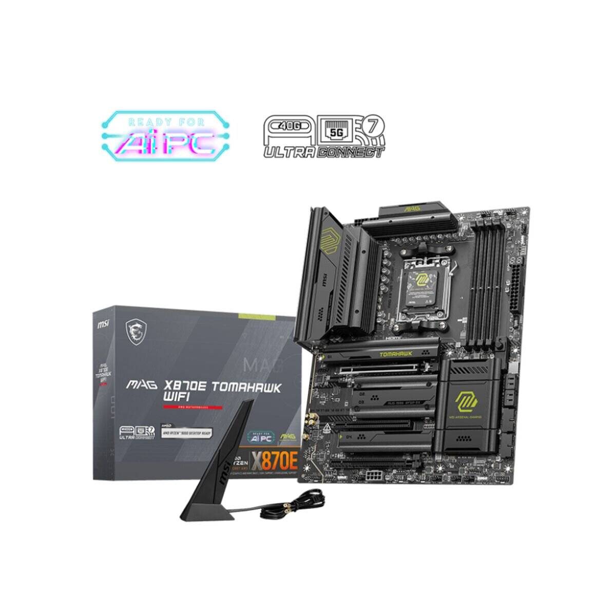 MSI MAG X870E Tomahawk Wifi, (X870,AM5,ATX,DDR5)