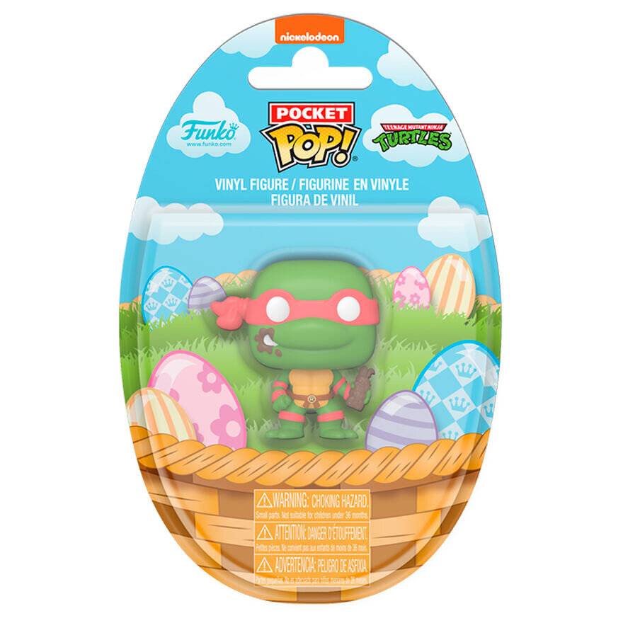 Pocket POP Figur Ninja Turtles Raphael Osterei