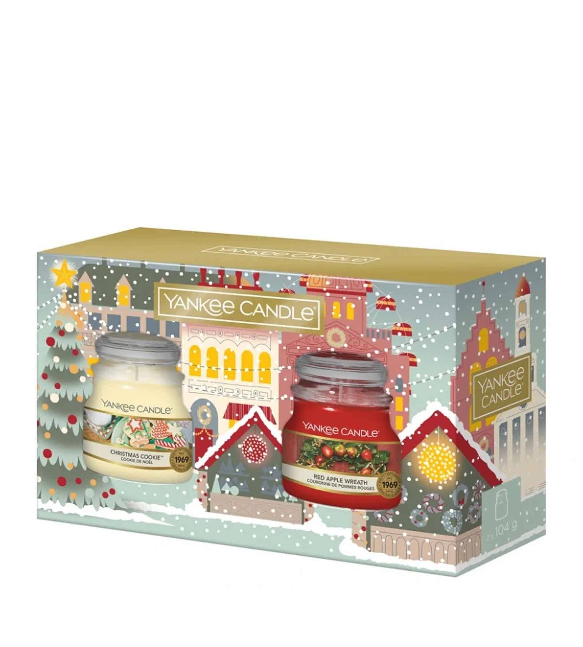 Yankee Candle Passport to the Holidays SET ( Duftkerze 104g + Duftkerze 104g)