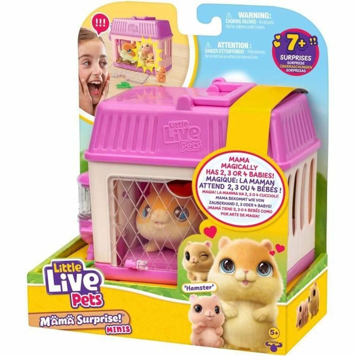 Little Live Pets Mama Surprise Mini Spielset Hamster