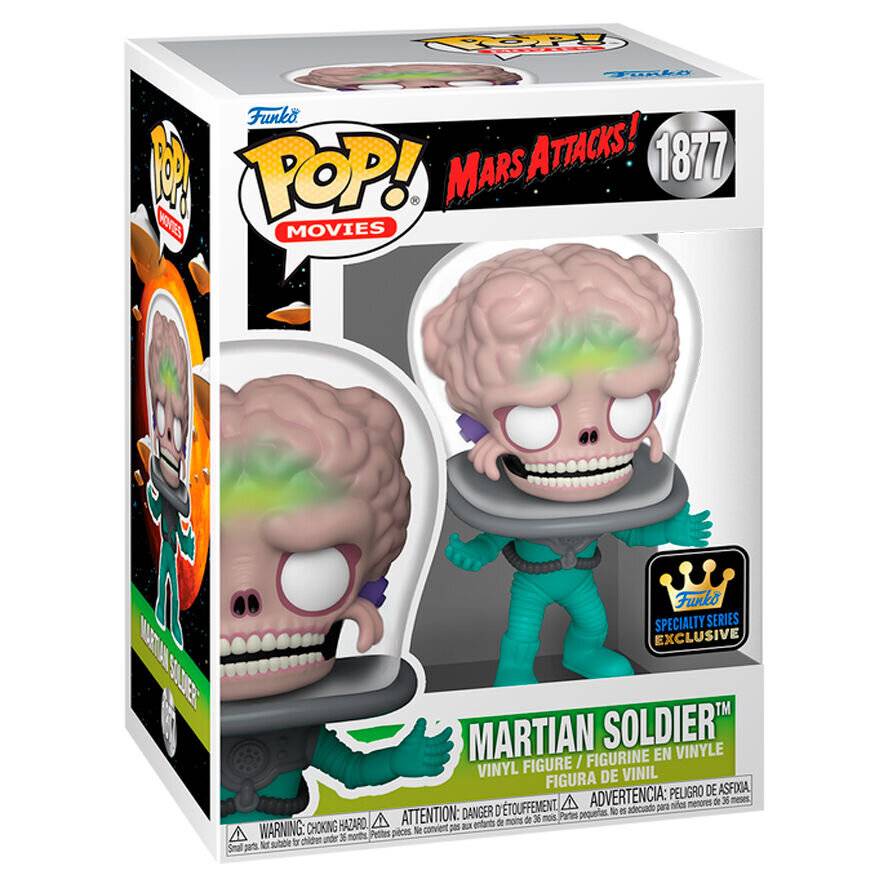POP-Figur Mars Attacks Marsianer Soldat Exklusiv
