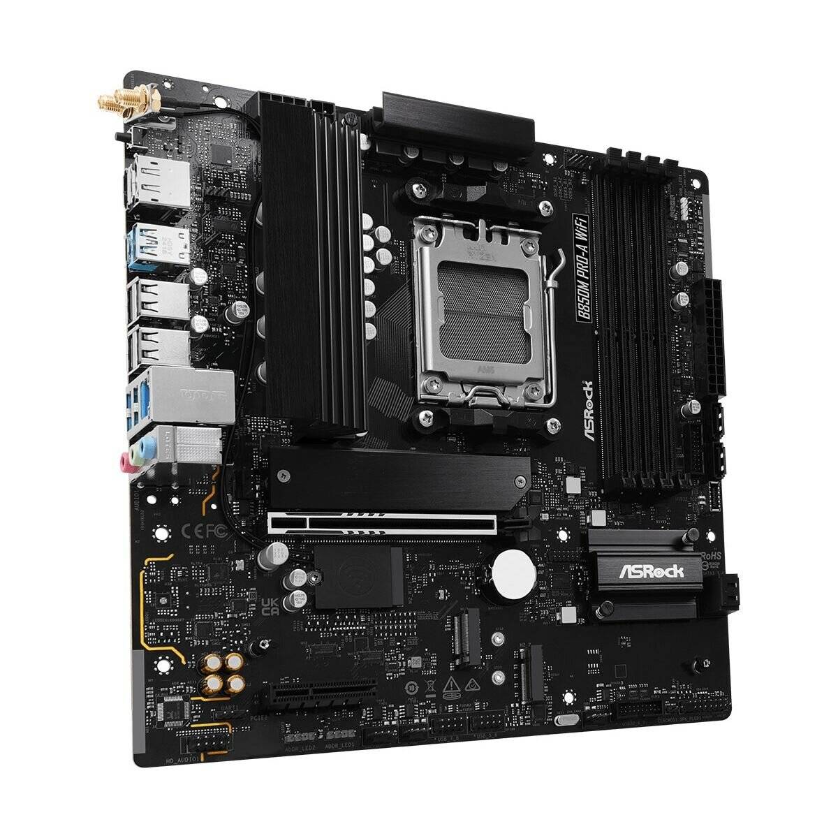 ASRock B850M Pro-A WiFi, AM5 mATX HDMI/DP, DDR5