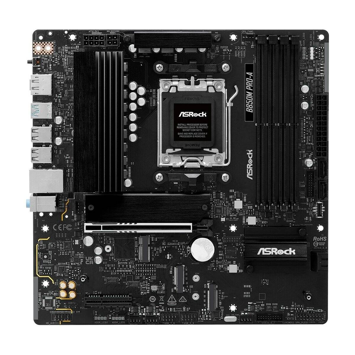 ASRock B850M Pro-A, AM5 mATX HDMI/DP, DDR5