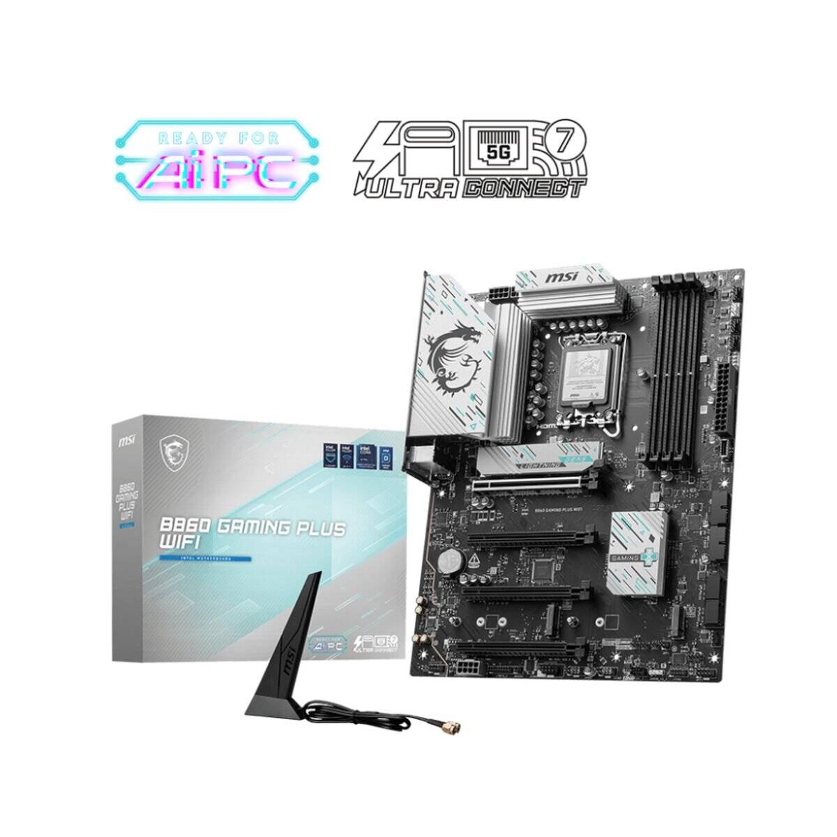 MSI MSI B860 Gaming Plus Wifi (B860,S1851,ATX,DDR5)