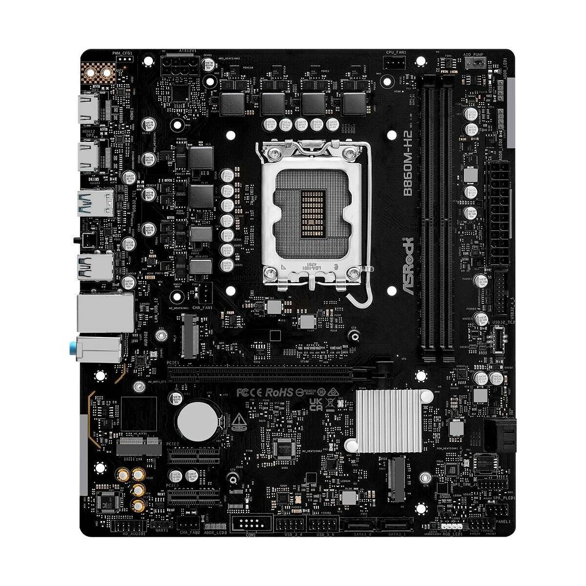 ASRock B860M-H2, 1851 mATX HDMI, DDR5