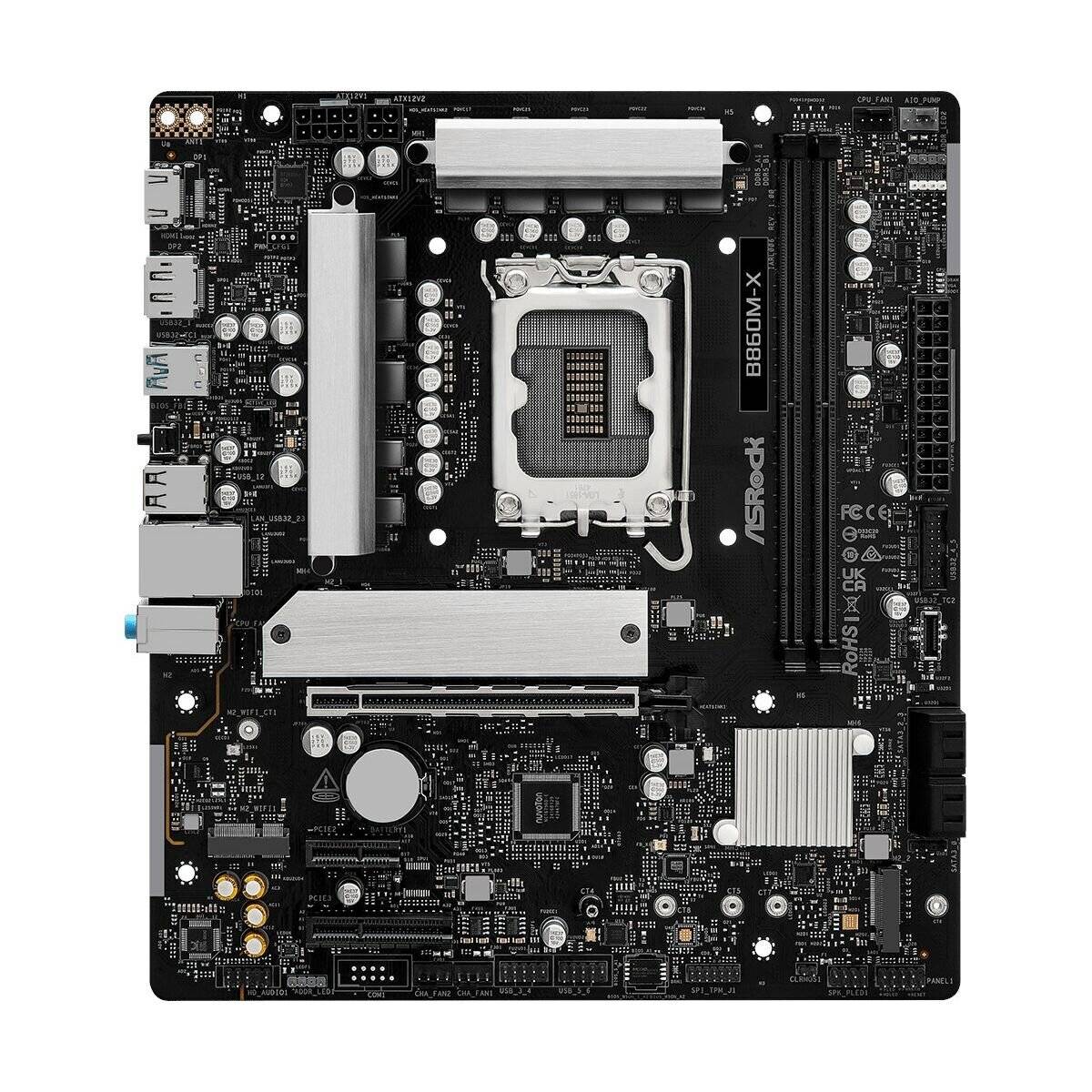 ASRock B860M-X, 1851 mATX HDMI/DP, DDR5