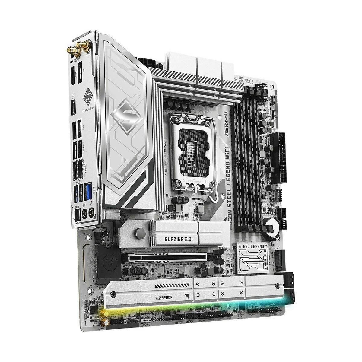 ASRock B860M Steel Legend WiFi 1851 mATX HDMI/DP, DDR5