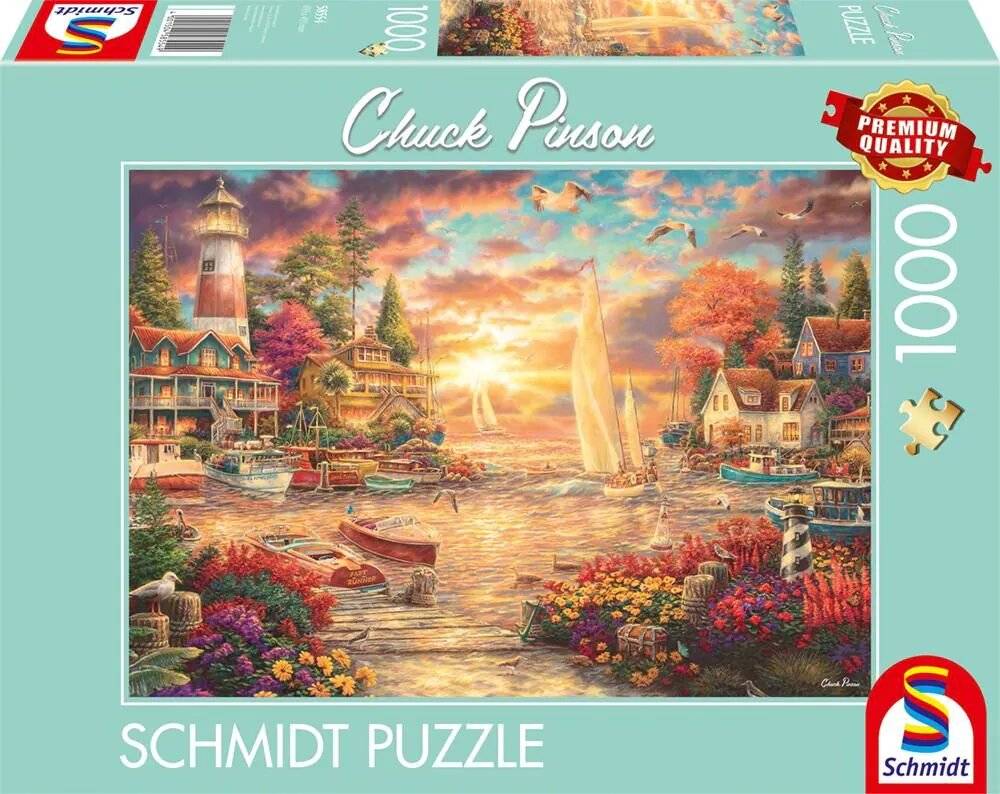 Chuck Pinson: Morgenstille Am See (1000 Teile)