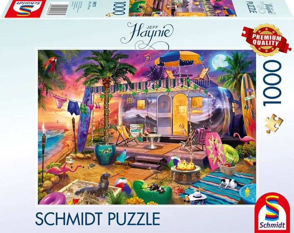 Jeff Haynie: Mit Dem Wohnwagen Am Meer (1000 Teile)