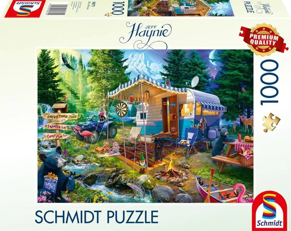 Jeff Haynie: Mit Dem Caravan In Den Bergen (1000 Teile)