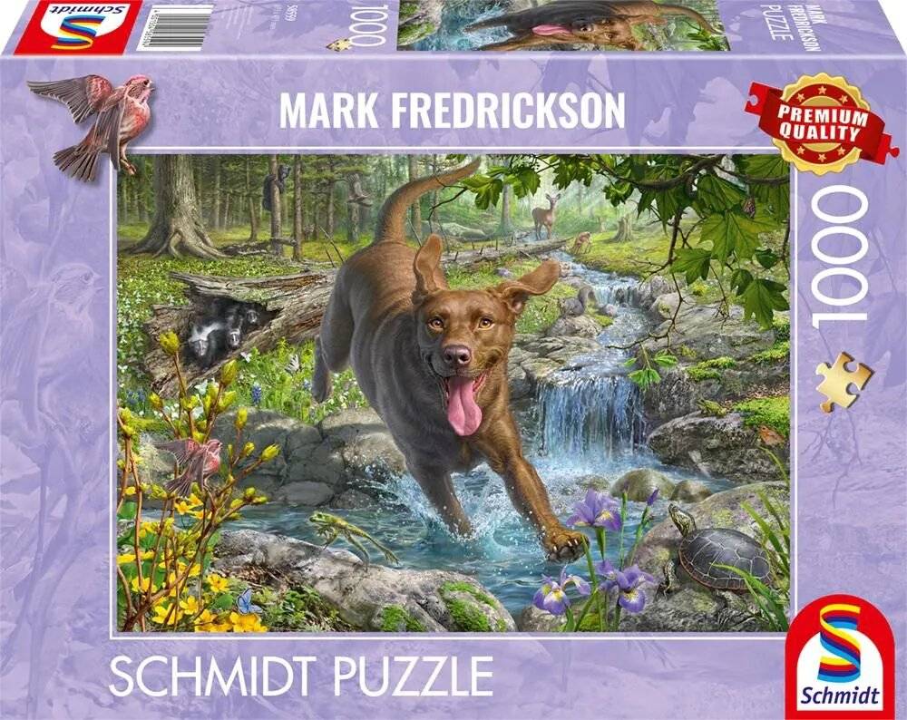 Mark Fredrickson: Hundeliebe FrüHlingsspaziergang 1000 Teile