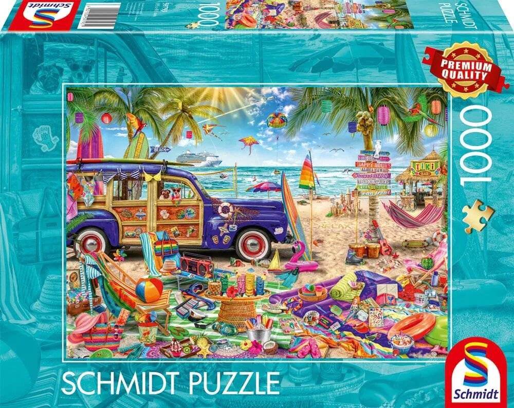 Sonnige Auszeit Am Strand (1000 Teile)