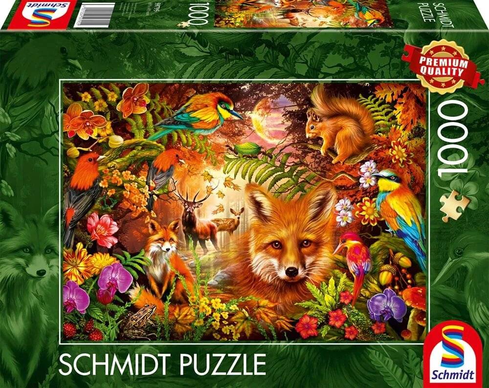 BlüTen, Fell Und Federn (1000 Teile)