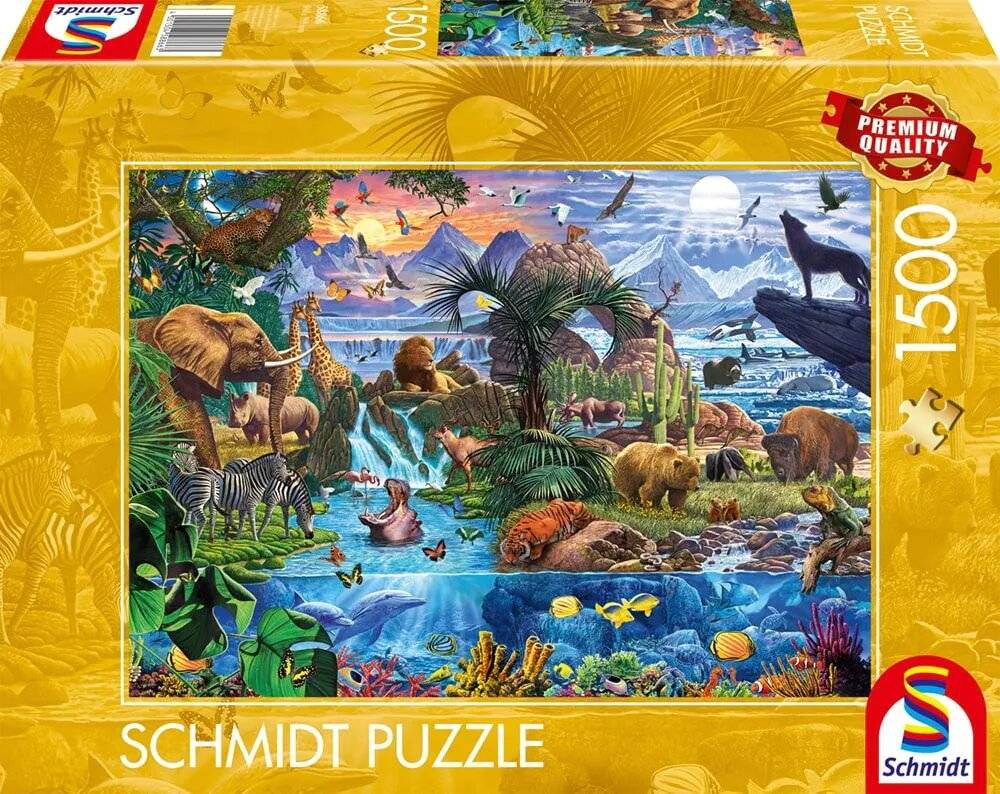 Panorama Der Tierwelt (1000 Teile)
