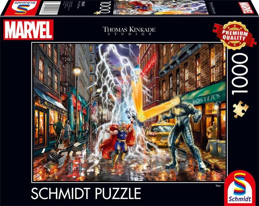 Thomas Kinkade Studios: Marvel - Thor (1000 Teile)
