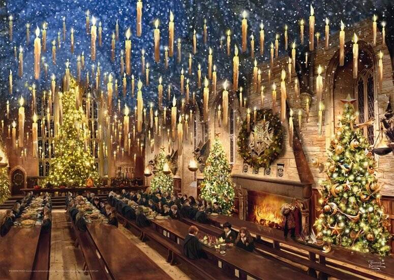 Thomas Kinkade Studios Wizarding World Harry Potter - Great Hall (1000 Teile)