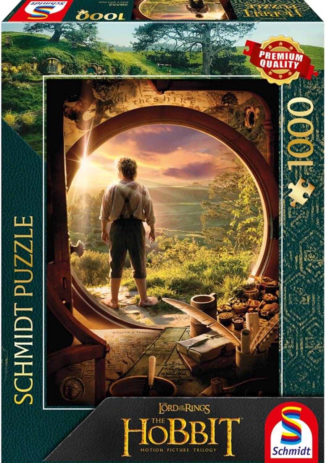 The Hobbit - Leaving Bag End (1000 Teile)