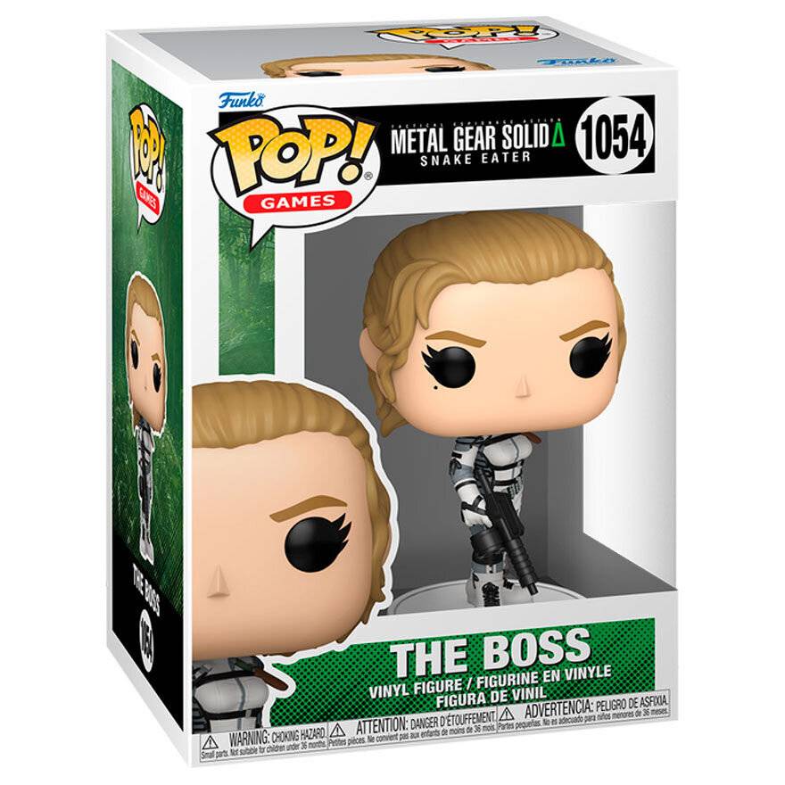 Metal Gear POP! Games Vinyl Figur The Boss 9 cm