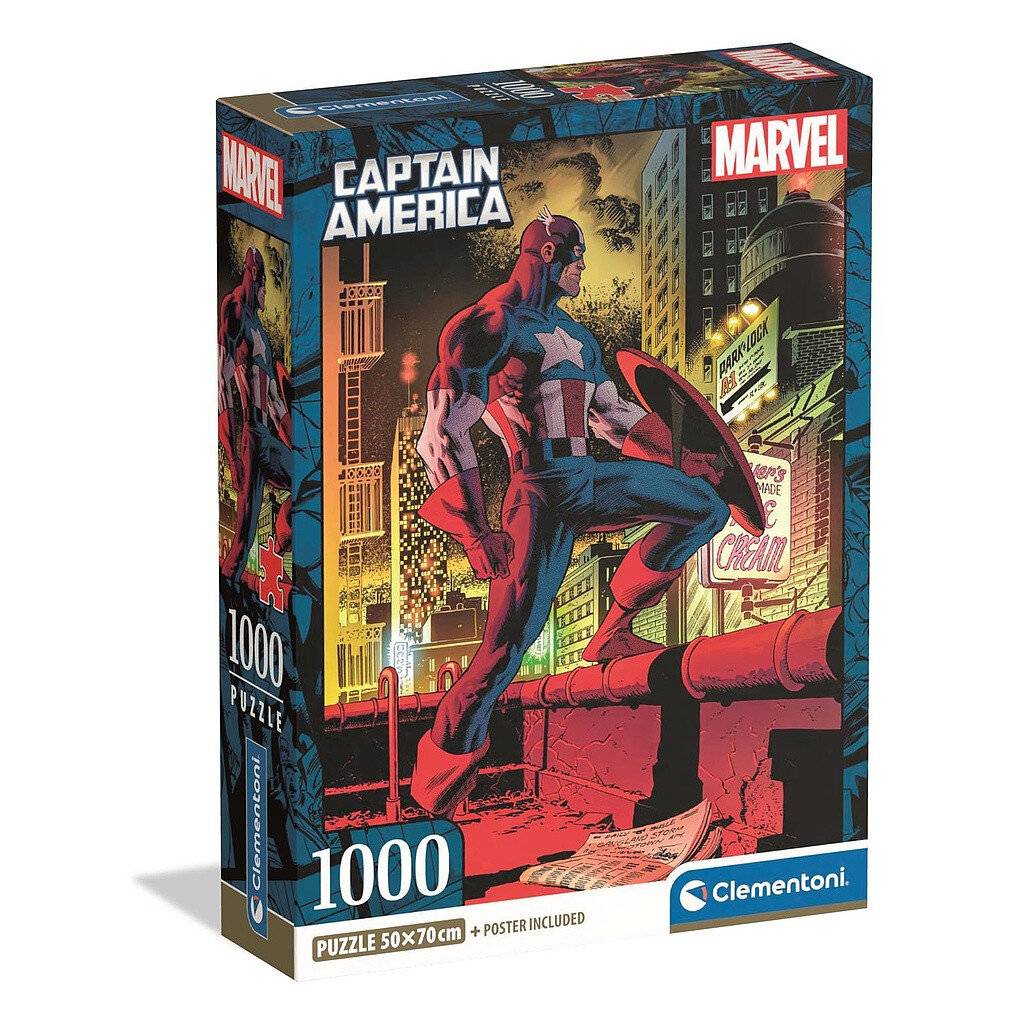 Marvel Captain America Puzzle 1000Stü ck