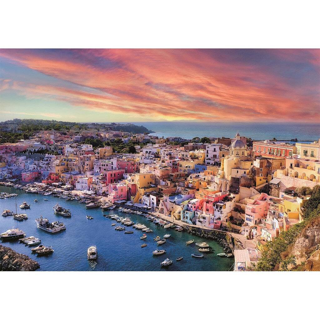 Hochwertige malerische Procida Insel Puzzle 1500pcs