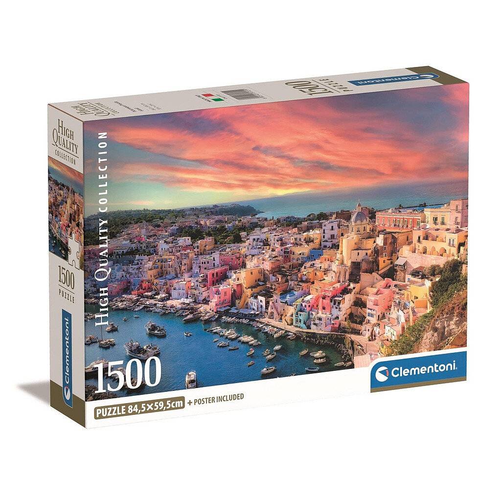 Hochwertige malerische Procida Insel Puzzle 1500pcs