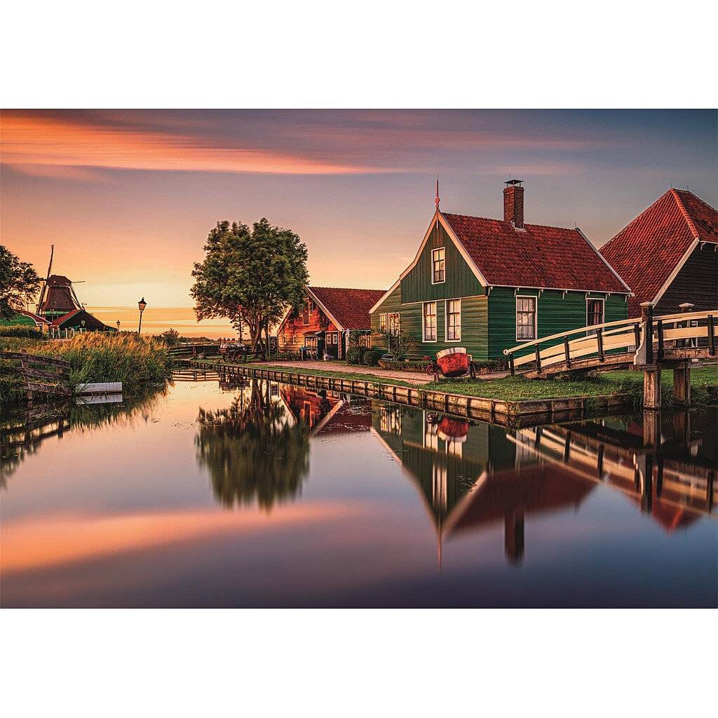 Hochwertiges Zaanse Schans-Puzzle 1500Stü ck